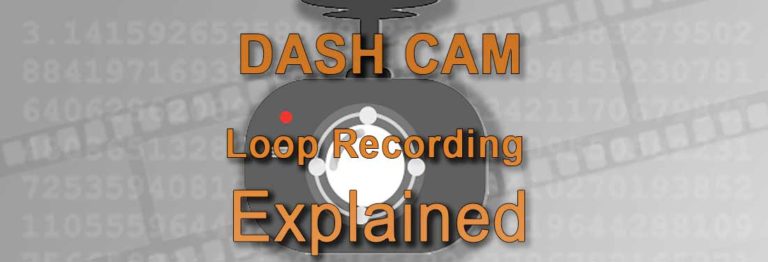 What Does Loop Recording Mean on a Dash Cam
