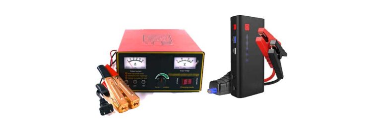 Difference Between a Car Battery Charger and a Jump Starter